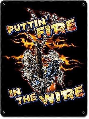 Visão Street Wear Skate Tin Sign Metal Sign Tin Sign 8x12 polegadas OU 12x16 polegadas Modo 2864