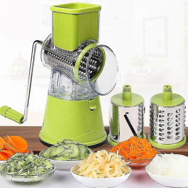 Multi-function Rotary Grater Vegetable Shredded Potato Machine Vegetable Grater Manual Cabbage Kitchen Knife Kitchen Tool