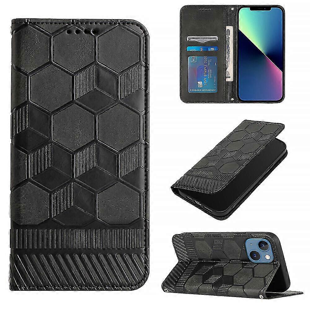 Compatible with Iphone 13 Mini Cover Leathermagnetic Premium Flip Wallet Case
