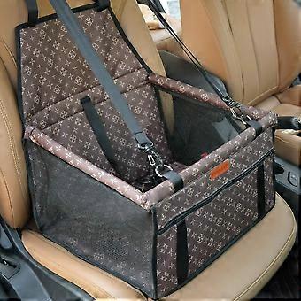 Bolsa de transporte para perros y gatos con elevador, bolsa de coche transpirable para mascotas Cinturón de seguridad para perros gato mascota.