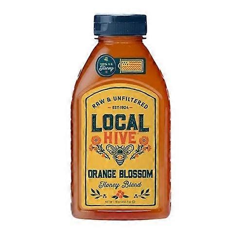 Local Hive Orange Blossom Honey Blend ,16 Oz (Case Of 6)
