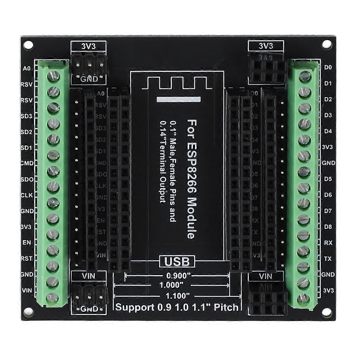ESP8266 Erweiterungskarte 30Pins GPIO 1 in 3 Breakout-Board Kompatibel mit ESP8266 ESP-12E NodeMCU