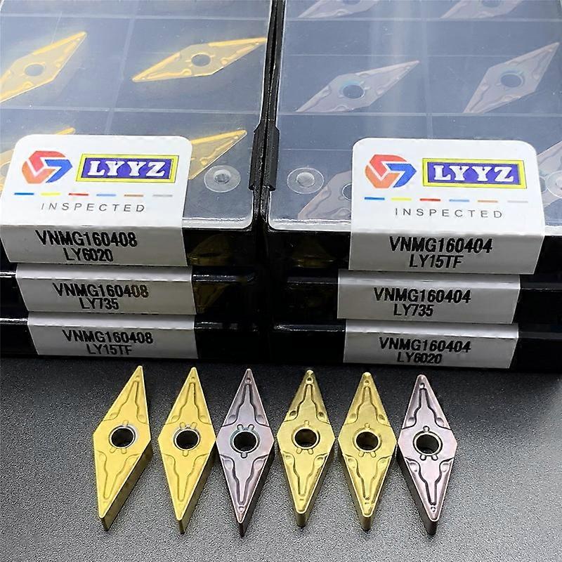 VNMG160404/08 LY15TF/LY735/LY6020 high quality carbide outer turning tool metal lathe parts lathe tool