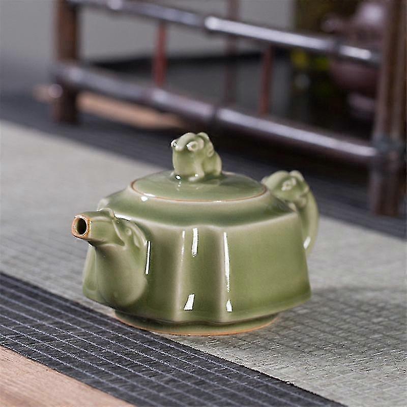 teapot glaze handmade filter celadon chinese style archaize spherical