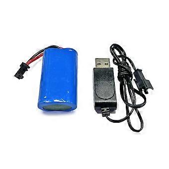  RC Car Model Vehicle Li-on Battery Pack met USB-oplaadkabel voor WPL FY-model