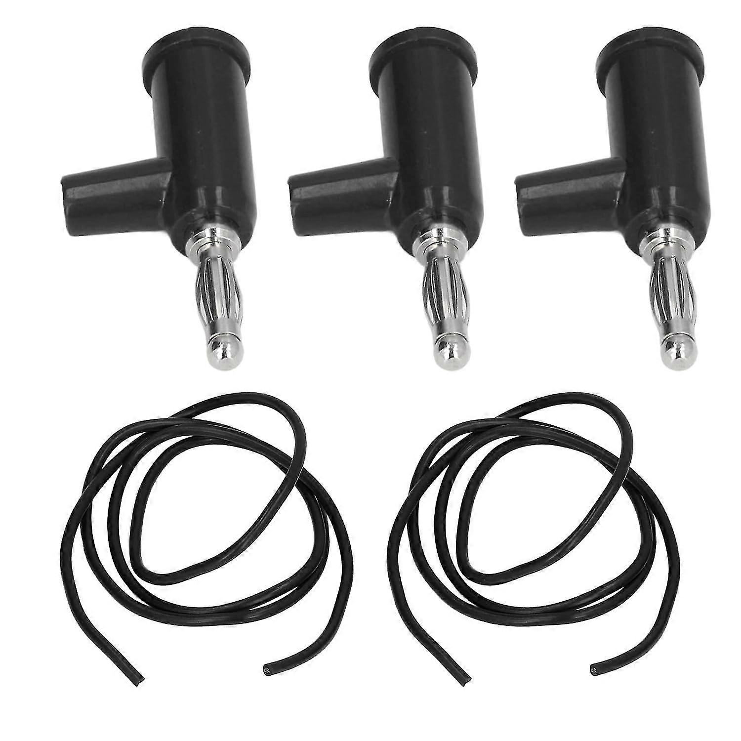 Test, Resistant 10 Set MultimeterTestLeads for ElectricalTesting (Black)