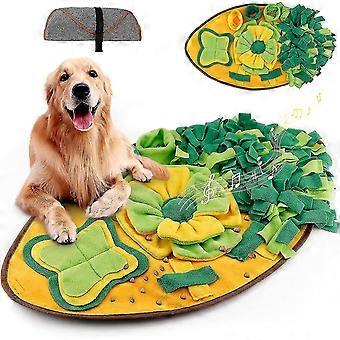 Mata do wąchania 70 * 40 cm Wychowawcy dla psów do układania puzzli Mata do kopania Slow Food Smart Toy Sniffing Mat do uwalniania stresu psa