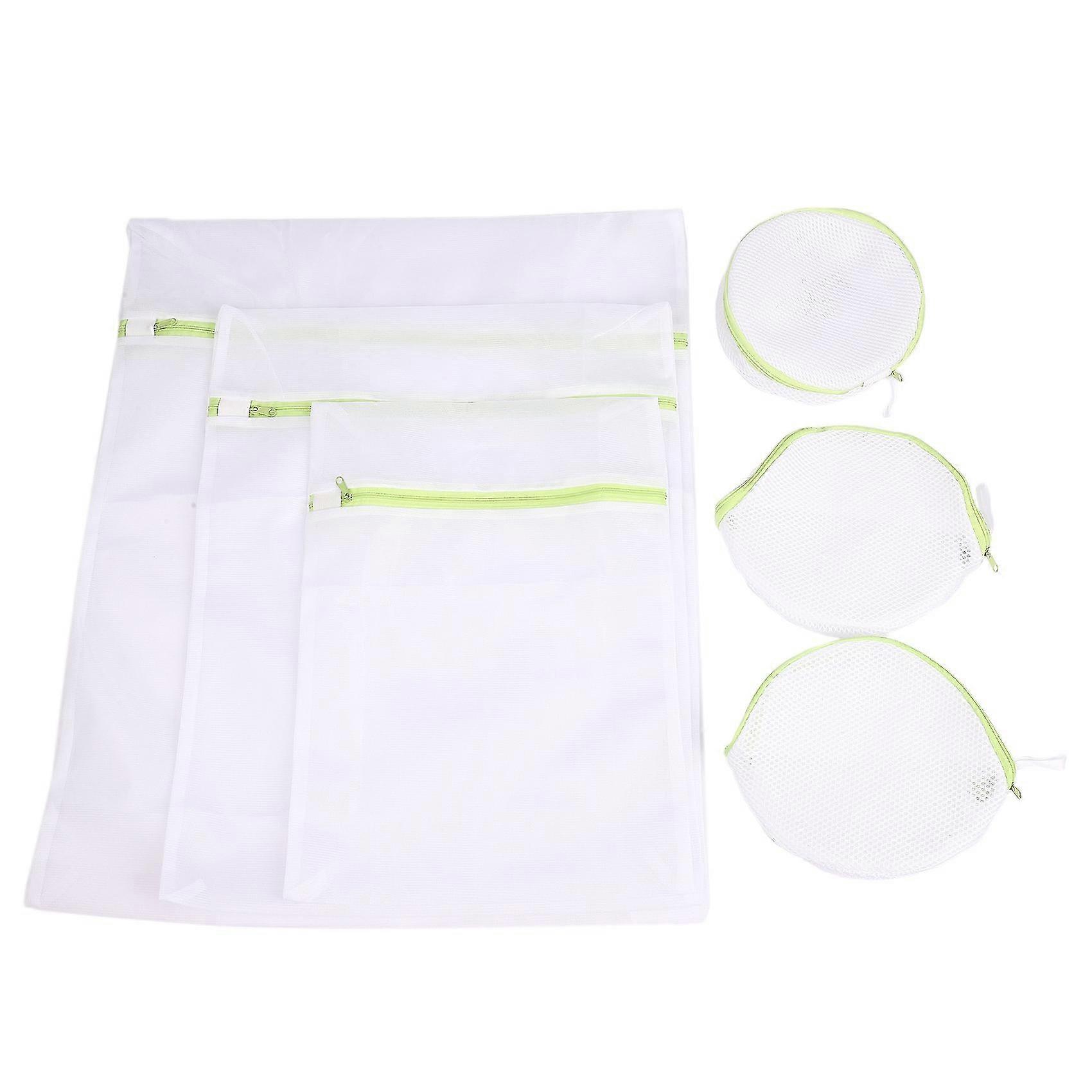 6pcsset Laundry Bag Drawstring Bra Underwear Products Laundry Bags Useful Mesh Net Bra Wash Bag Zi