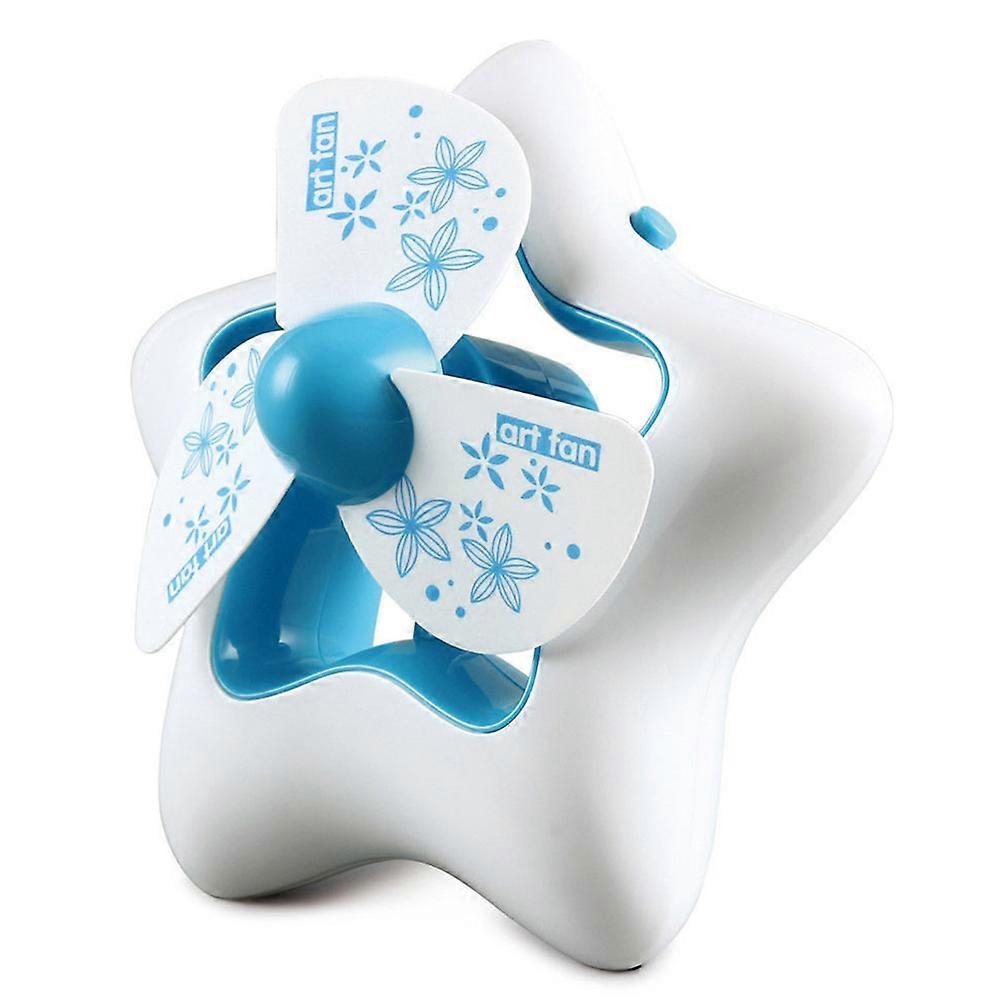 USB 600mA Rechargeable Silent Star Portable Cooling Fan
