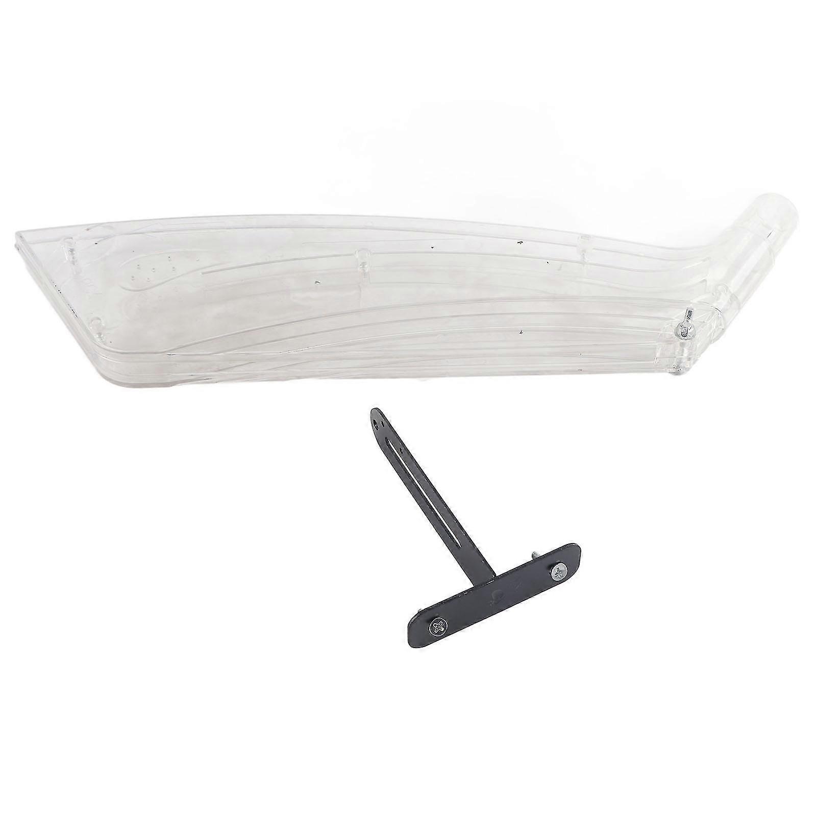 12in Acrylic Table Saw Blade Guard - Transparent Protective Cover for Woodworking