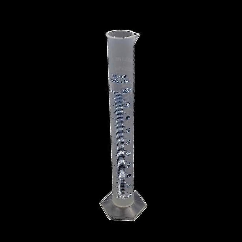 10/25/50/100/250/500ml Plastic Measuring Cylinder Graduated Cylinders For Lab