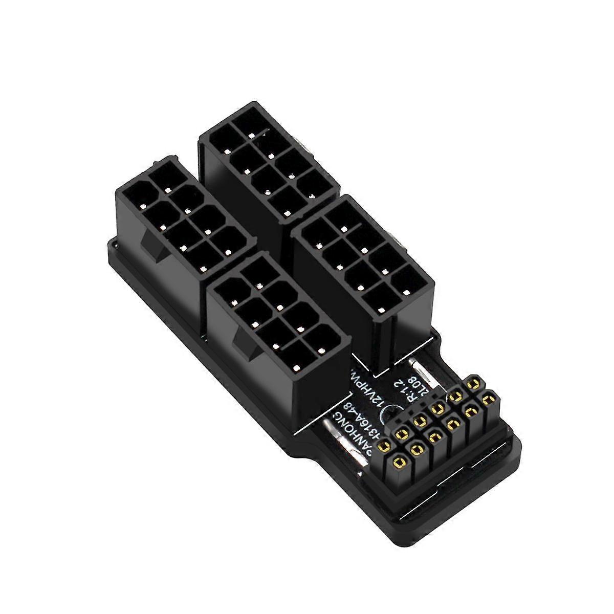 4X8Pin 40 Series Graphics Card ATX3.0 12VHPWR 12+4P 600W 180 Degree Power Converter for 4080 4090 G