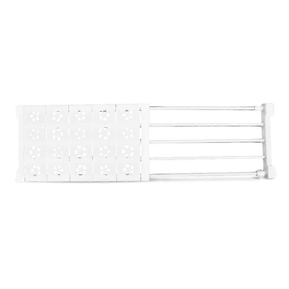Retractable Wardrobe Partition Rack,scalable Layered Separator