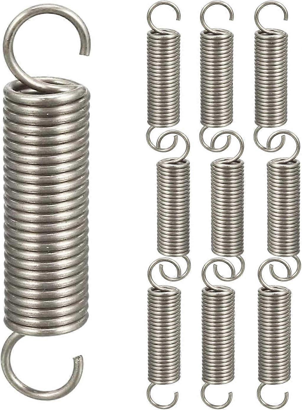 10pcs Double Hook Spring Extension Springs,Compression Springs Spring Hook Spring