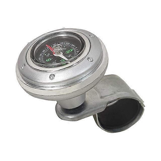 Steering Wheel Power Ball with Compass, Bearing Type Booster Suitable for Power-saving Steering Aids in Cars and Sedans