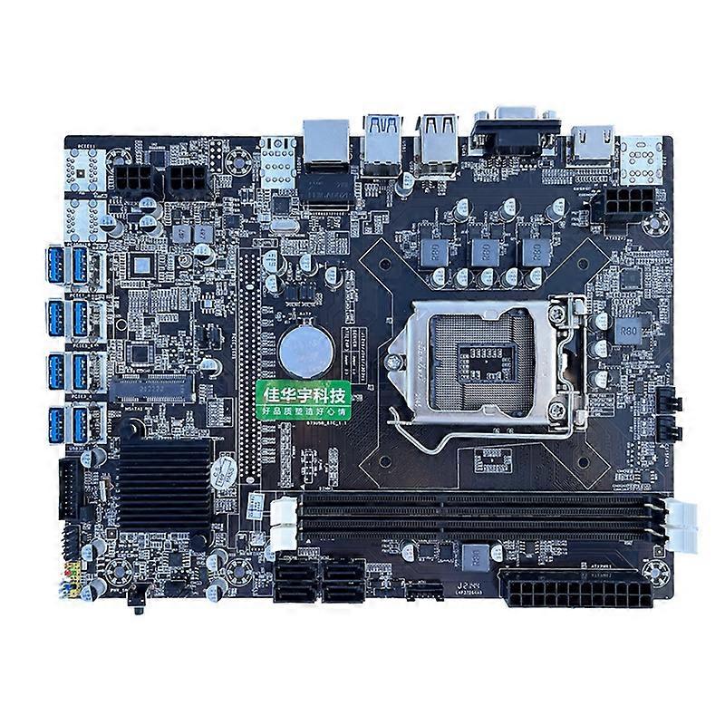 B75 BTC Motherboard 8 PCIE USB3.0 LGA 1151 Memory DDR3 BTC Mining Motherboard