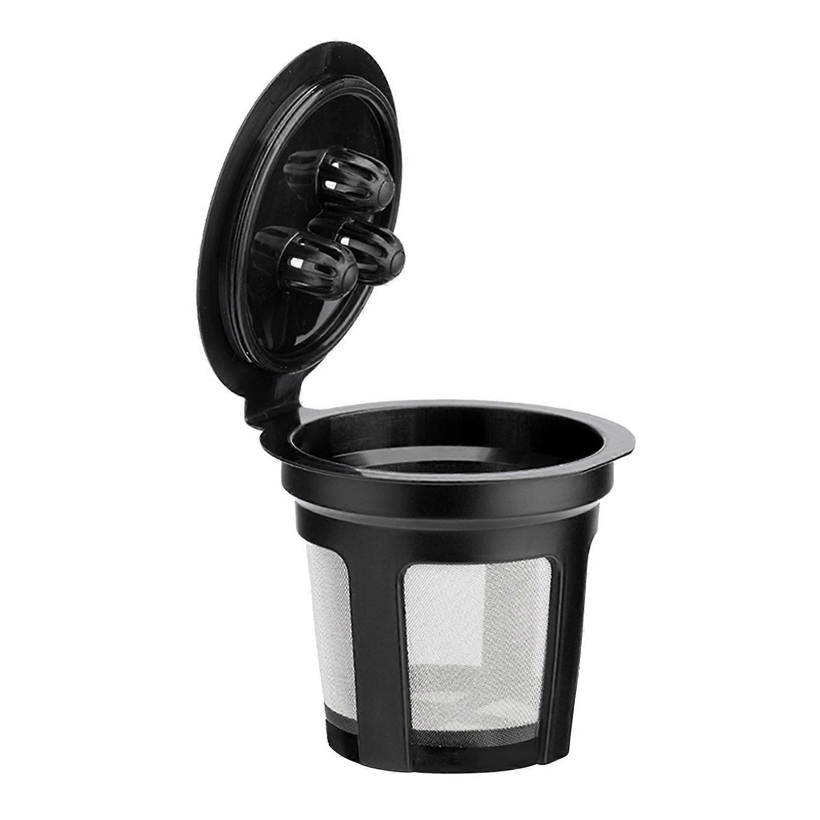 Reusable Coffee Filter Plastic 3 Hole Empty Capsule Replacement for Dual Brew Machine