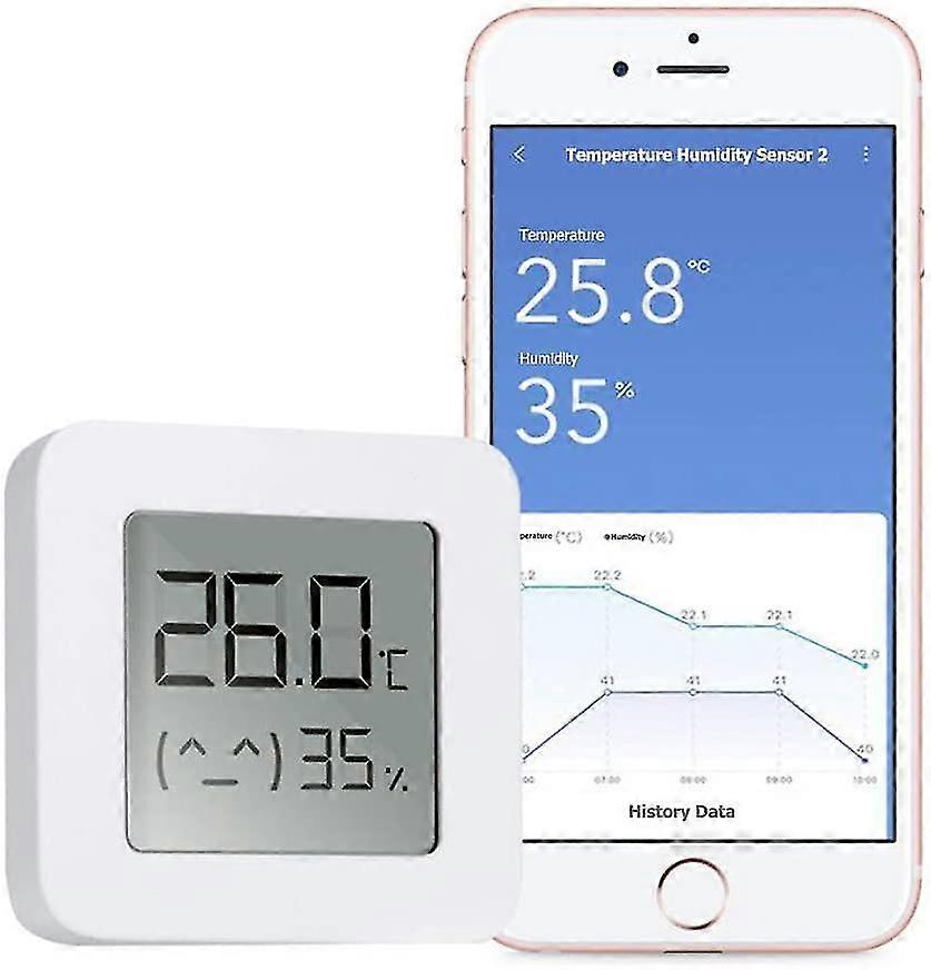 Bluetooth Thermometer Hygrometer, Mini Digital Thermometer High Accuracy Digital