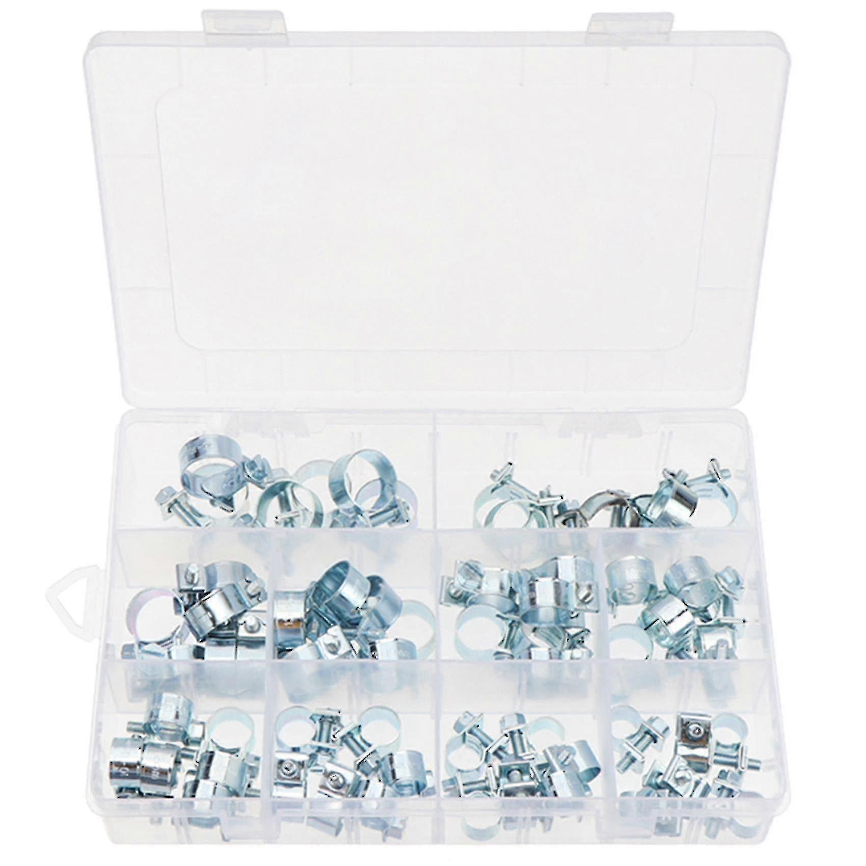 Compatible Withhose Clamp, Stainless Steel Adjustable, For Pipeline, Automotive