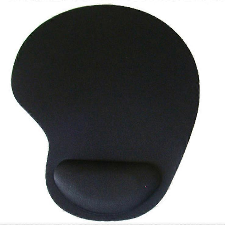 Black-Mousepad with Wrist Rest.Foam Mouse Pad Cloth Mousepad Solid Color Gaming Mat ad MOUSE PAD Mouse Pad