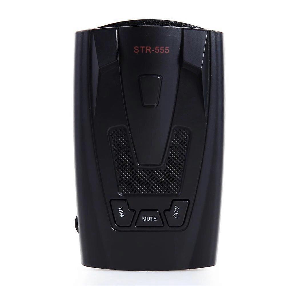 New STR-555 Car radar Detector English Russian Thai Voice Auto Vehicle Speed Alert Alarm Warning X K Anti radar Car Detector