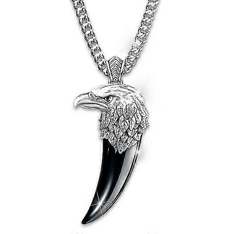 Retro Men's Domineering Eagle Necklace-MXBC