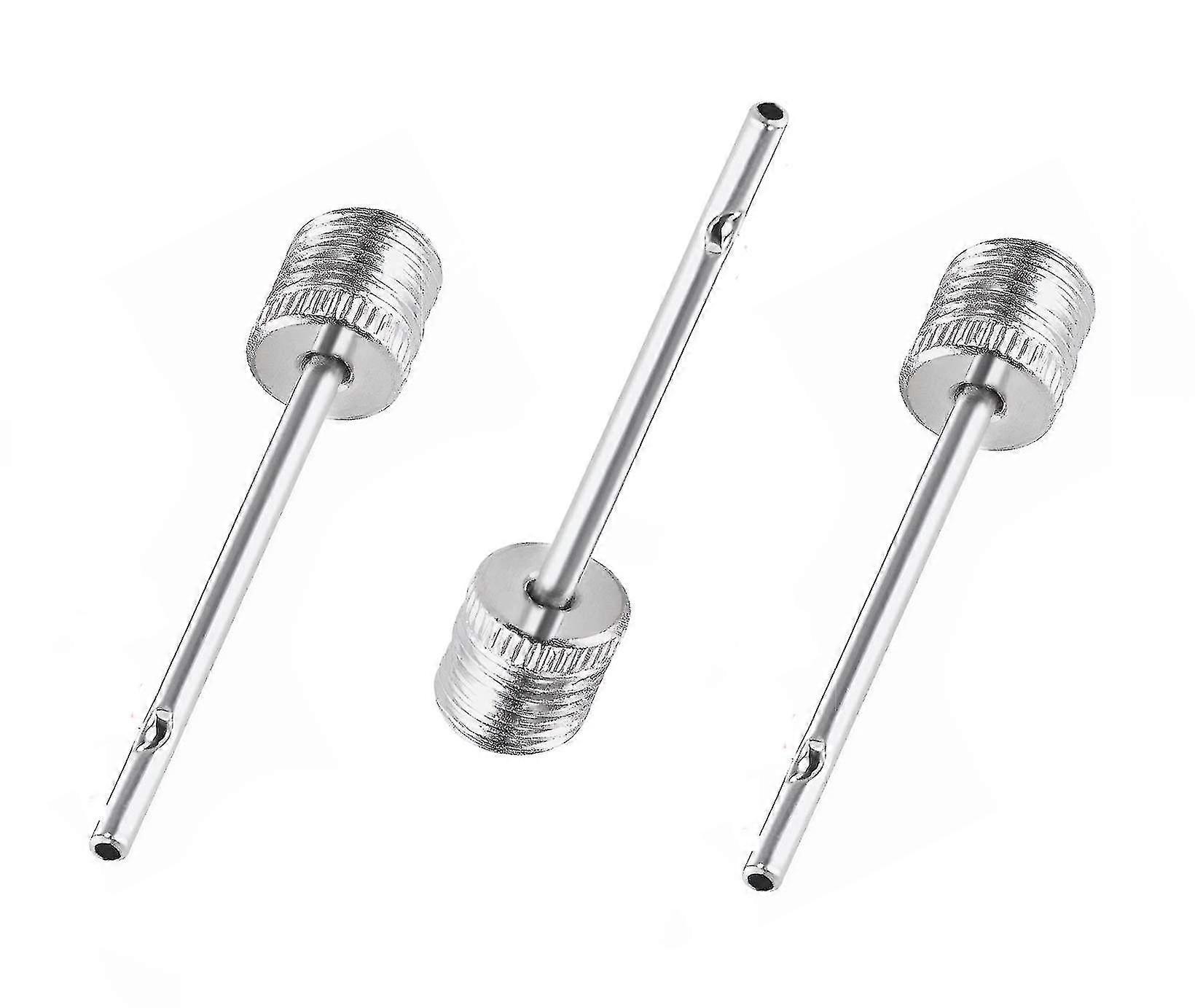 سريع الكرة التضخم الكرة مضخة الإبر، كرة القدم مضخة صمام إبرة الكرة التضخم الكرة نافخة محول صمام (50 قطعة، الفضة)