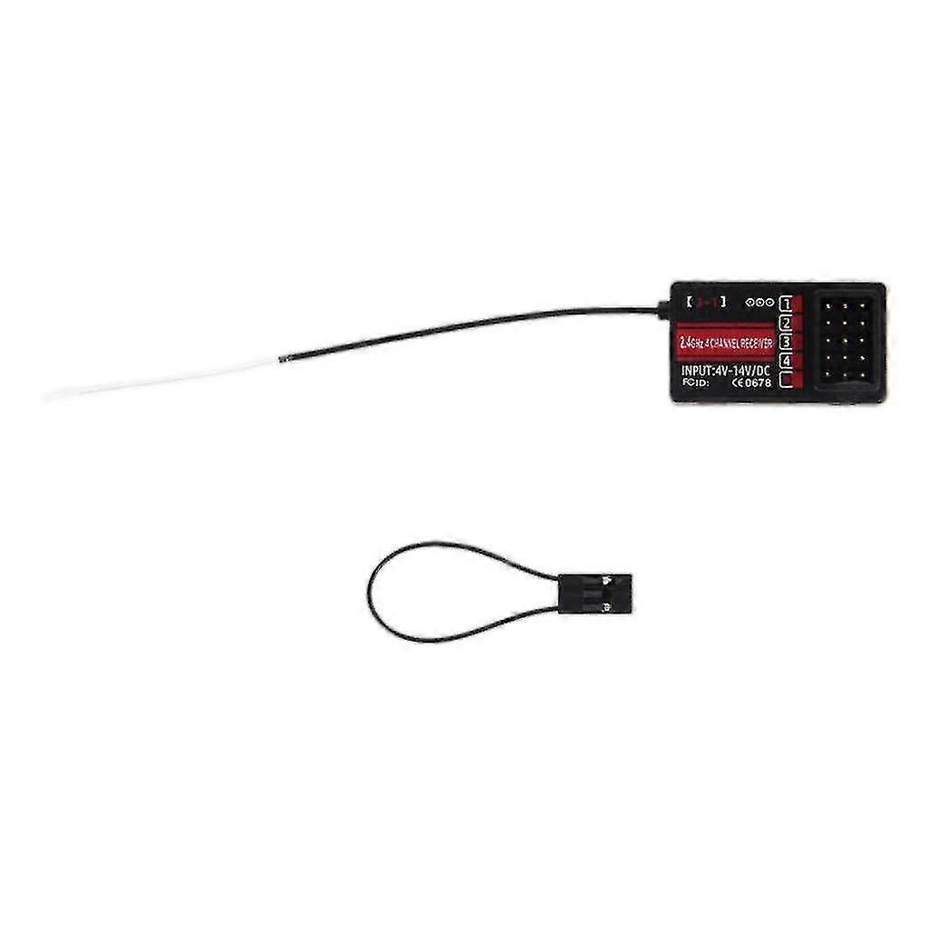 2.4g 4channels Radio Transmitter With Receiver For Rc Car Boat Tank Accessory , A