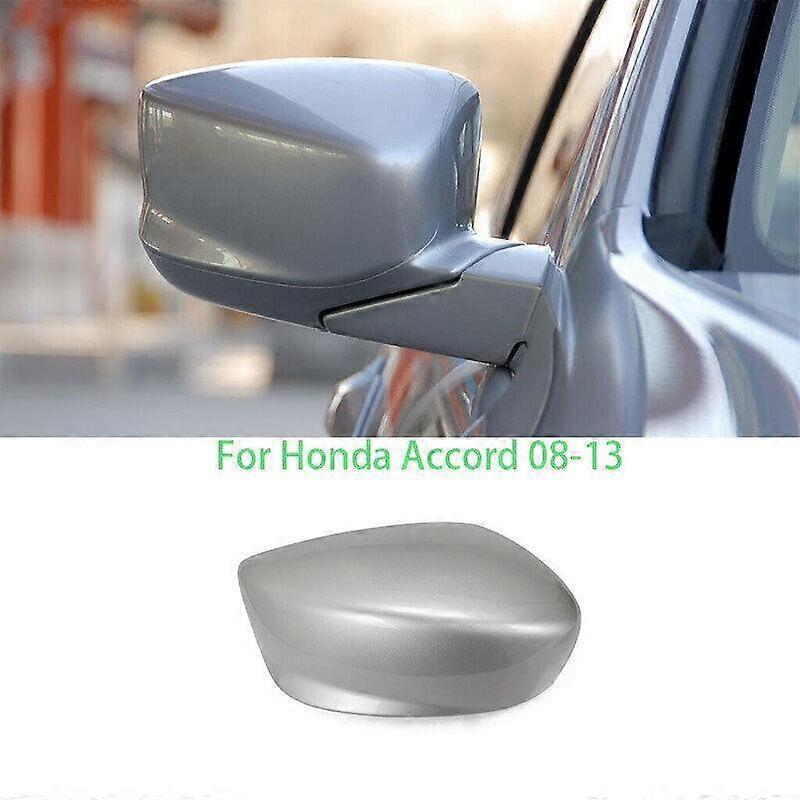 For Honda Accord 08-13 Silver Right Side Rearview Mirror Cover Shell Housing Cap