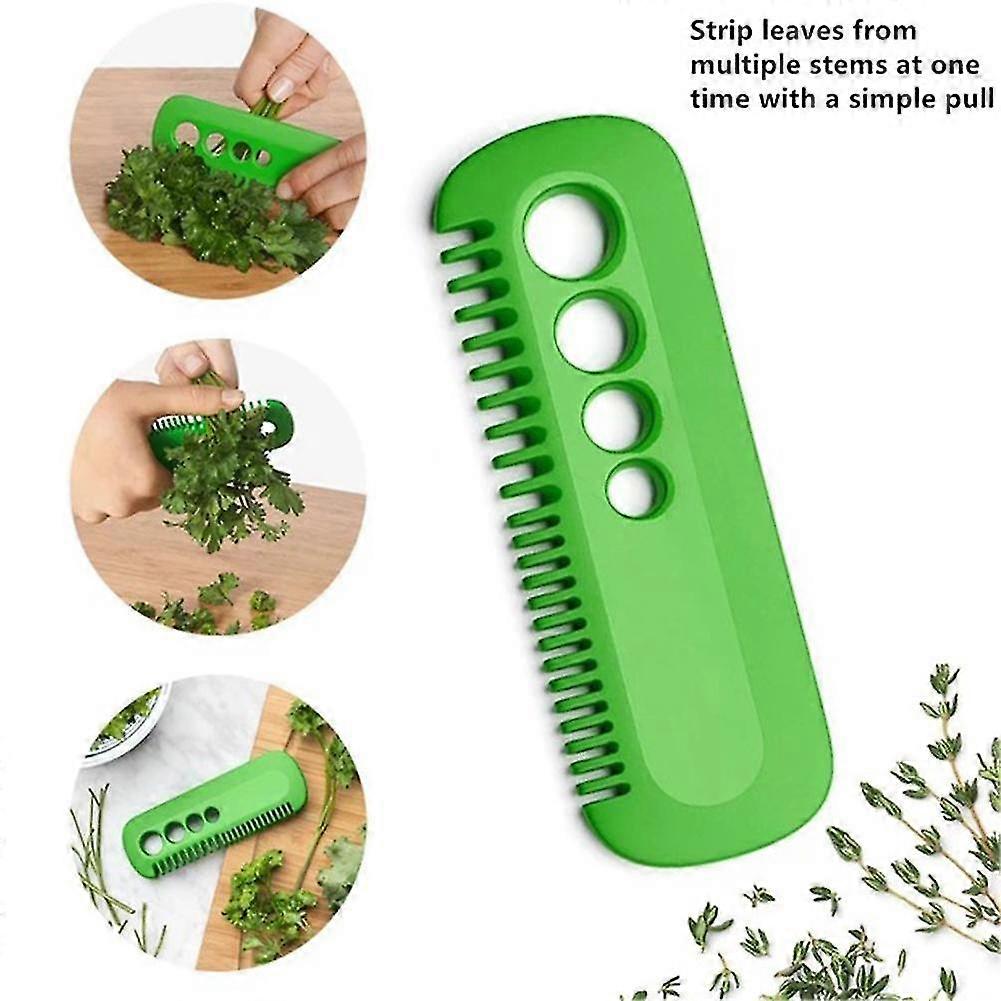 Kitchen Vegetable Leaf Peeler Multi-function Slicer Gadget Leaf Tool