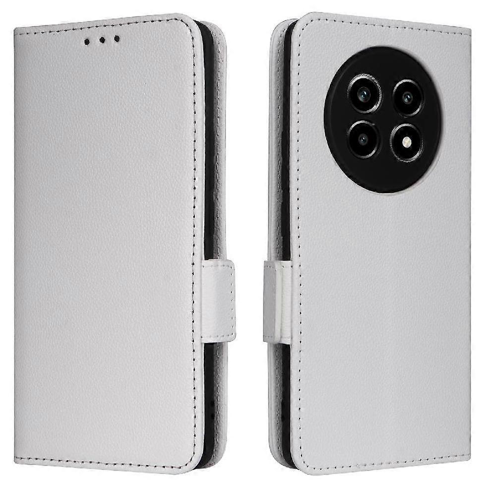 Flip Case For Realme 13 Plus 5G Card Slots Holder Magnetic Wallet Side Buckle PU Leather