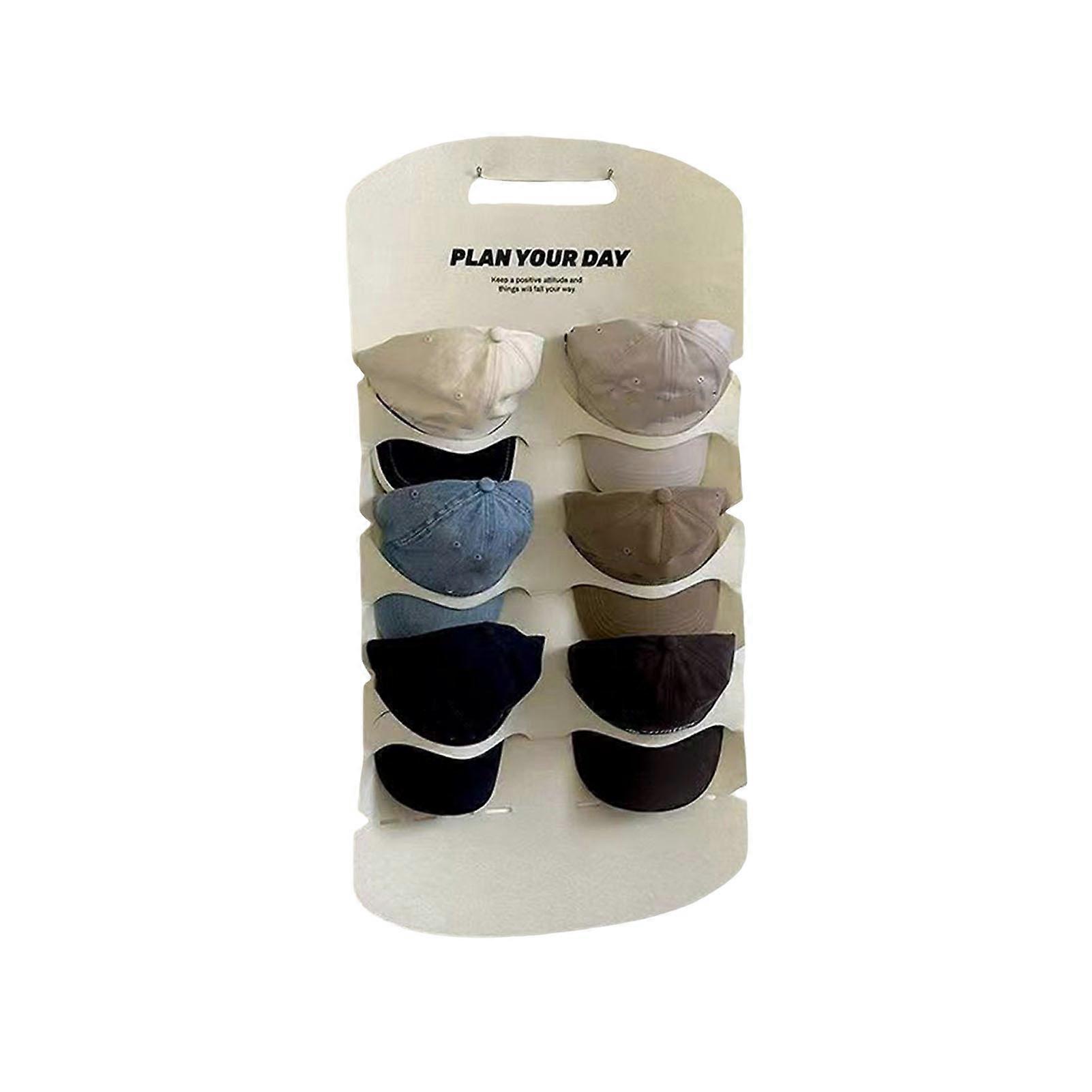 Hat Storage Hanging Bag Large Capacity Easy to Install Multipurpose Wall Mount Hat Storage Hanging Bag Baseball Cap Organizer