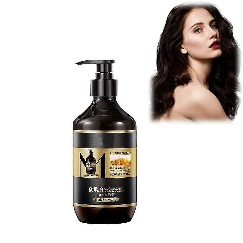 Bai Hei Ke Anti-Hair Loss Shampoo, Japanese Ginseng Shampoo Oil Control, Multi-Purpose Volumizing Shampoo For All Hair Types