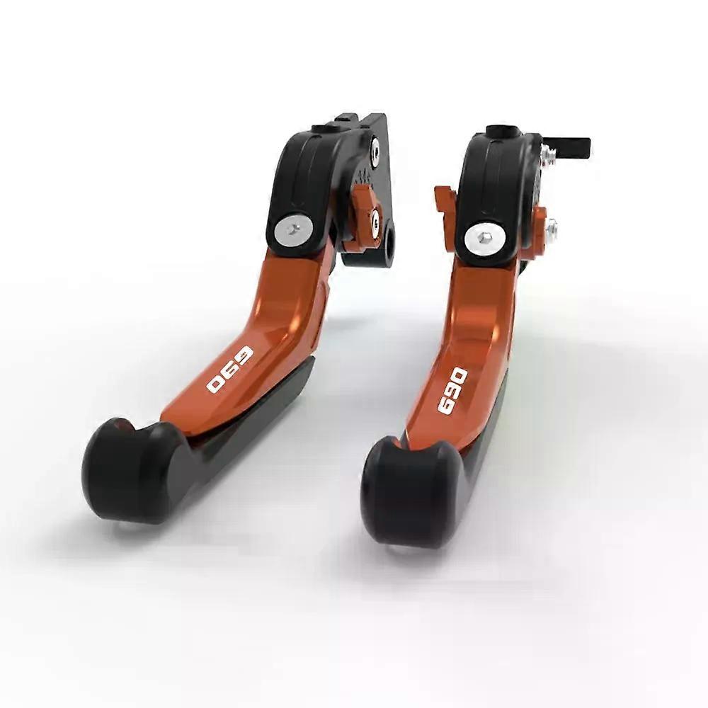 Motorcycle CNC Brake Clutch Levers For KTM 690 ENDURO 2008-2010 690 ENDURO R 2009 2010 2011 2012 Adjustable Foldable Extendable