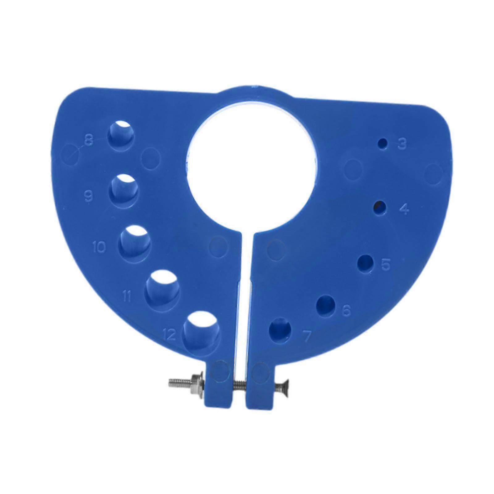 Drill Bit Sharpener Portable Multifunctional Drill Bit Sharpening Guide Tool Blue