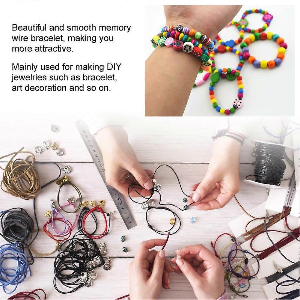 Memory Wire Bracelet, Loops, DIY Jewelry Accessories