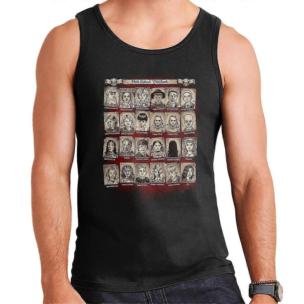 Skräckförfattare Hell School Yearbook Herrväst