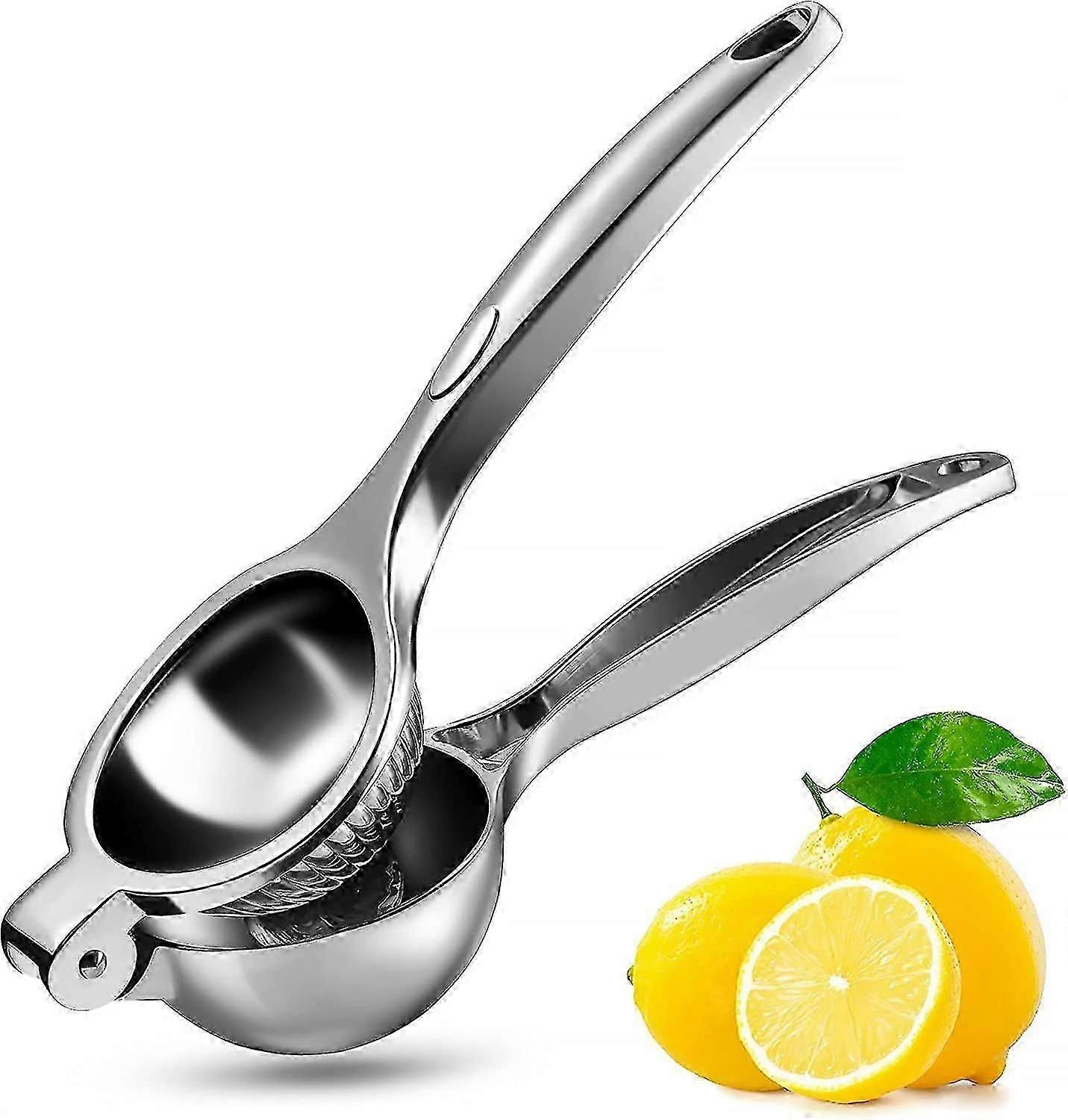 Manual Lemon Squeezer Heavy Duty, Premium Metal Lemon Orange Lime Citrus Press Juicer Hand Juicer, Easy To Use And Clean Engineered Hand Squeezer,anti
