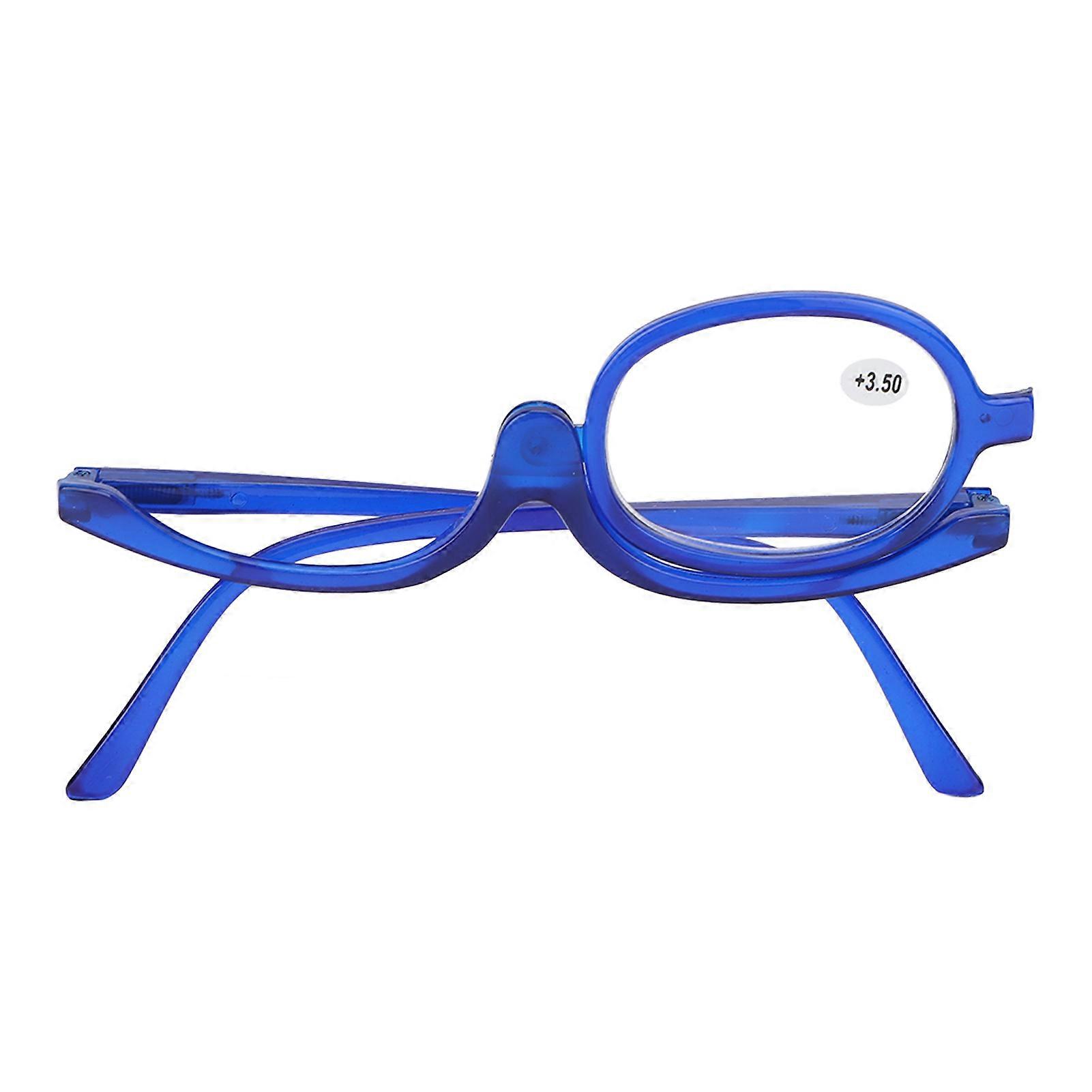 Magnifying Makeup Glasses, Flip-Down Cosmetic Glasses