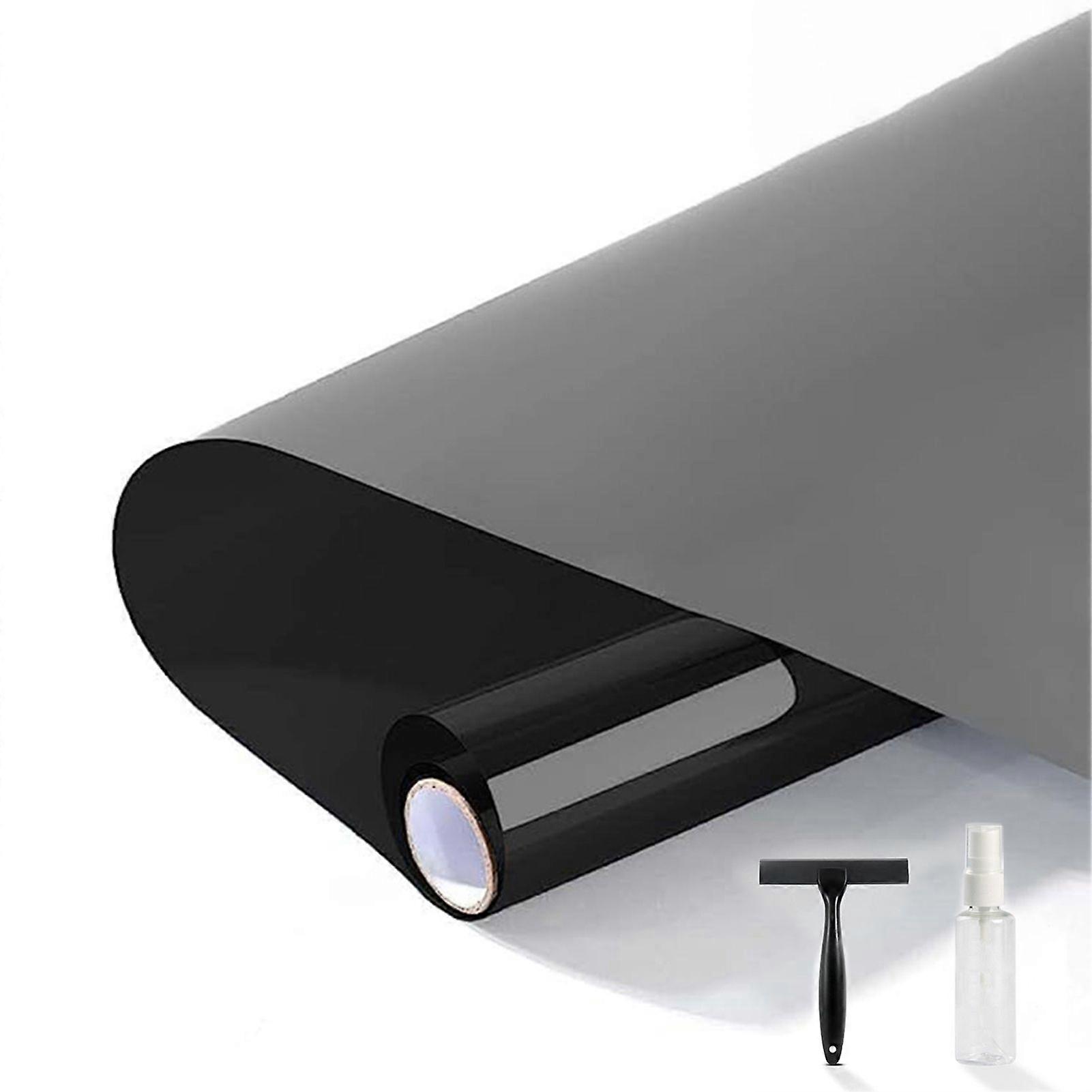 Heat Control Window Film Blocks UV Infrared Rays Easy Installation Explosion-Proof PET Material One-Way Privacy Mirror Reflective Film