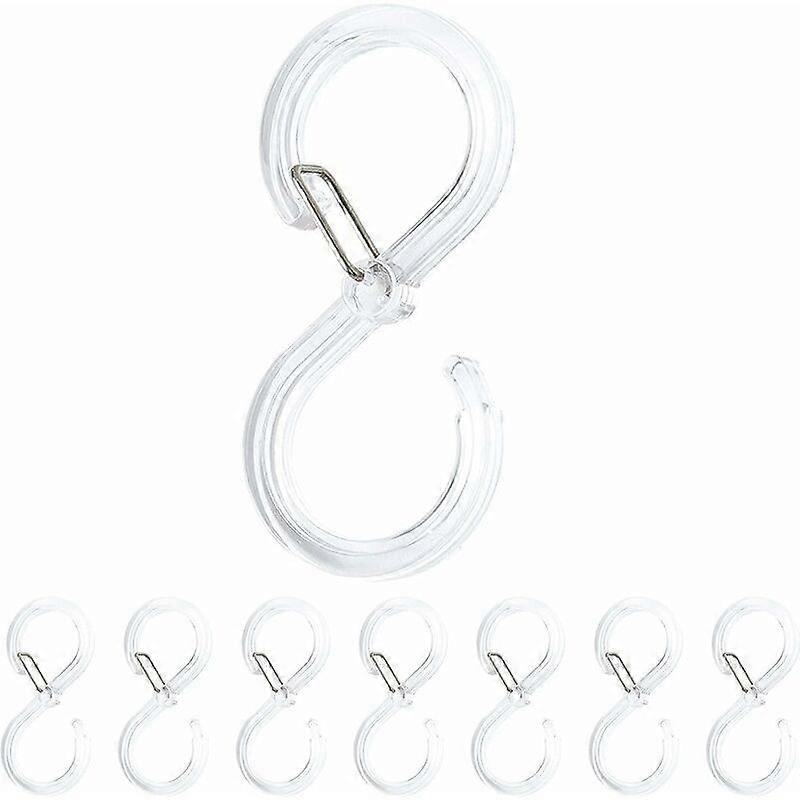 S-Hooks with Anti-Fall System and Safety Buckle for Secure Hanging