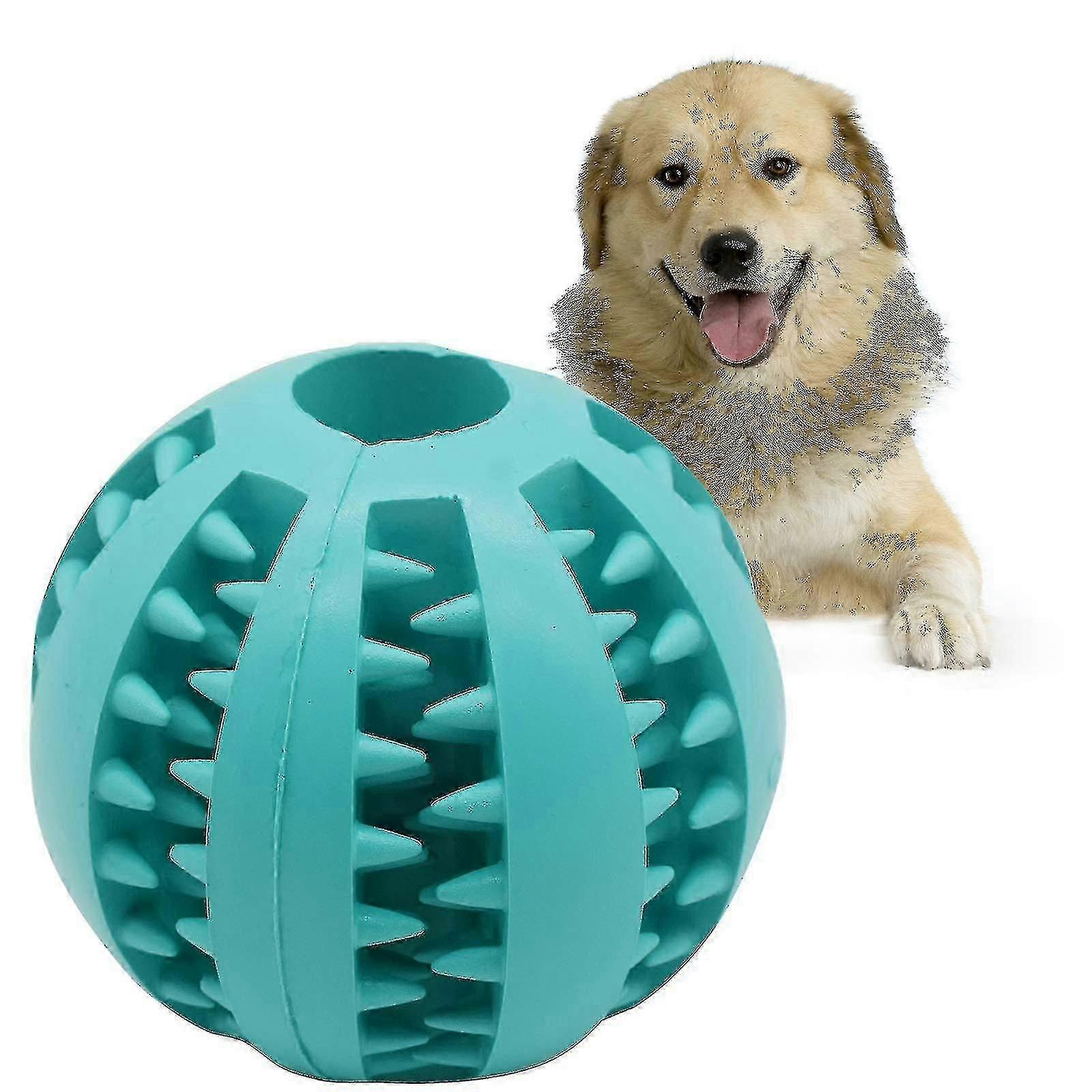 Toy Dog Snack Toy Ball Suitable For Pet Puppies And Cats Interactive Toy Ball Feeder 7 Cmgreen