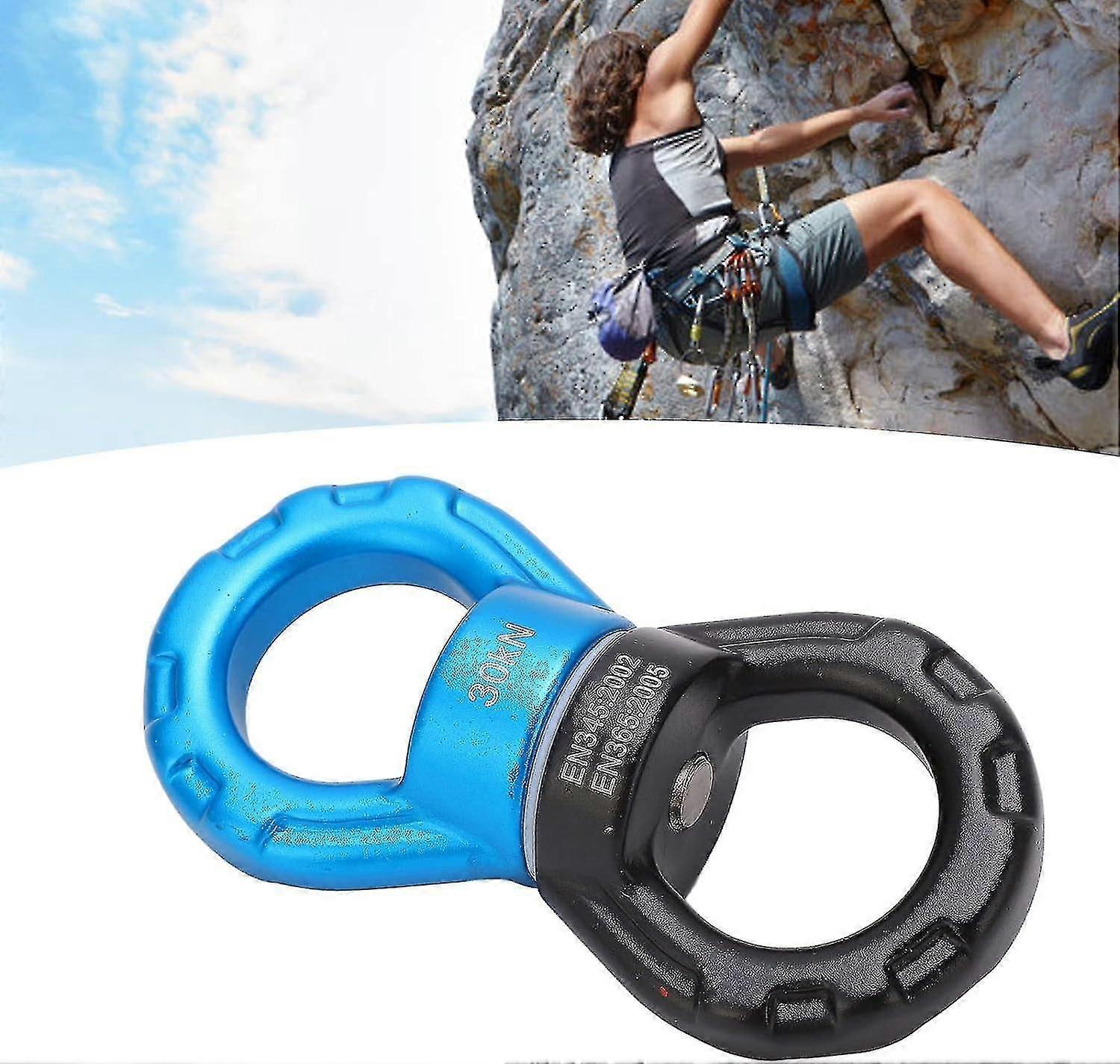 Rotating Climbing Hook, Rotating Swing Hook, 360 Rotating Hook, Heavy Duty Rotating Swing Hook With 30kn - q36