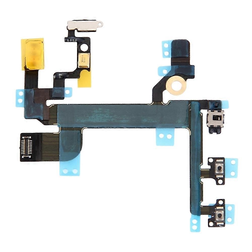 For iPhone SE (1st generation) Power On/Off and Volume Flex Cable Replacement Part (without Logo)