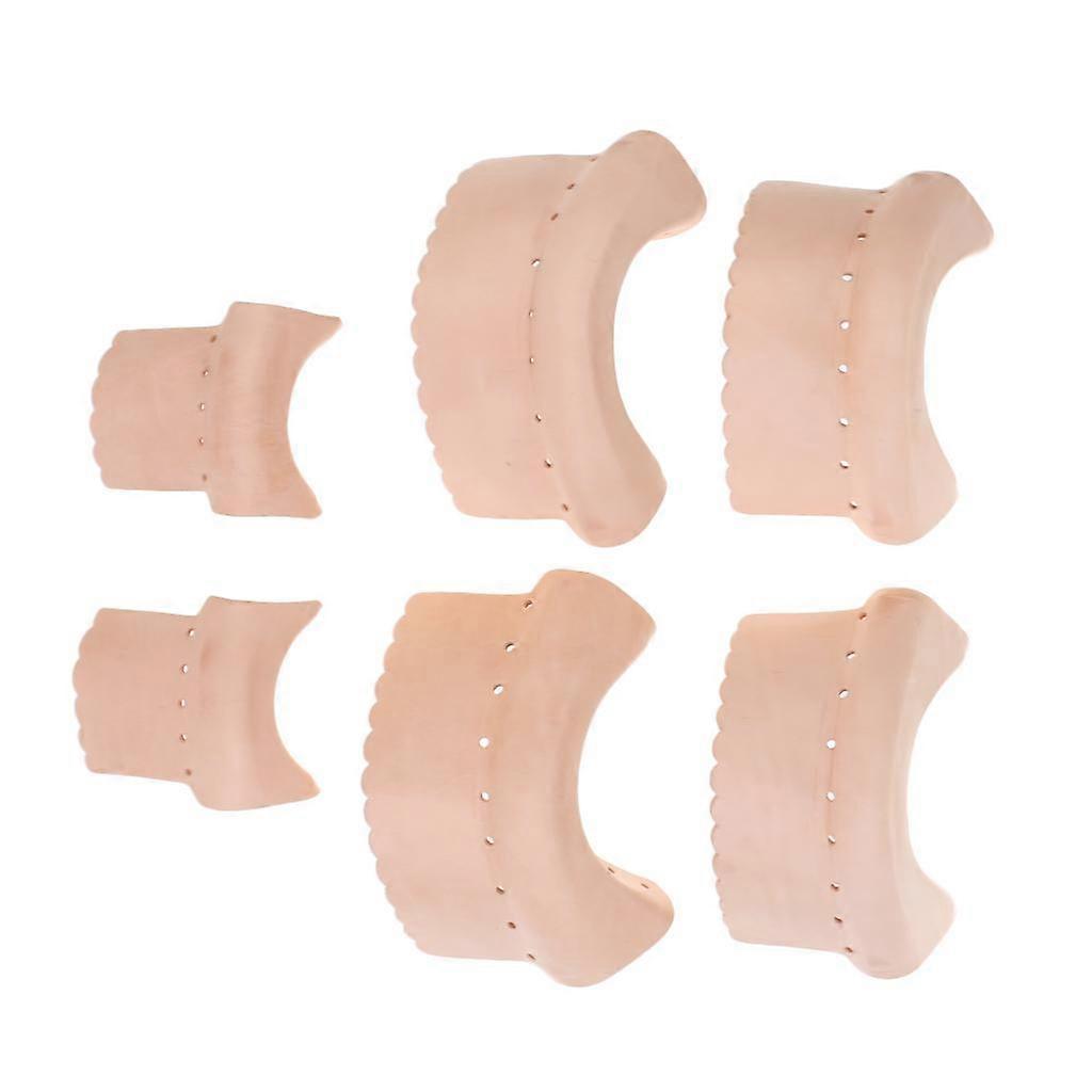 Set mit 6 Stück Snooker oder Pool Billard Tischtasche Leder Größe