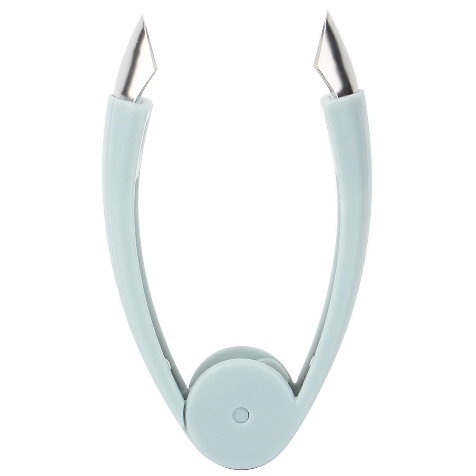 Pineapple Clip Peeler V-Shaped Fruit Knife Kitchen Gadget for Easy Pineapple Cutting and Slicing