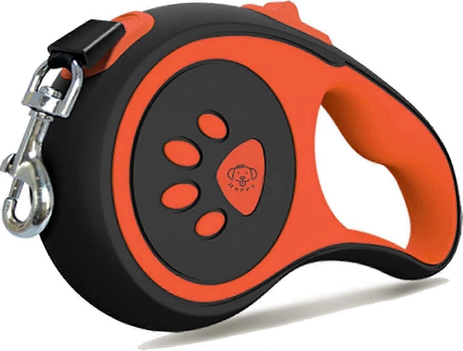 Retractable Dog Lead, Extendable 5m Extendable Dog Lead with Button Break, Lock System, Anti-Slip