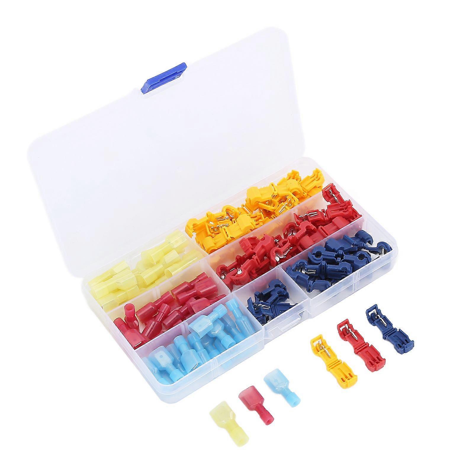 Quick Electrical Cable Connectors Snap Splice Lock Wire Terminal Crimp Wire Connector