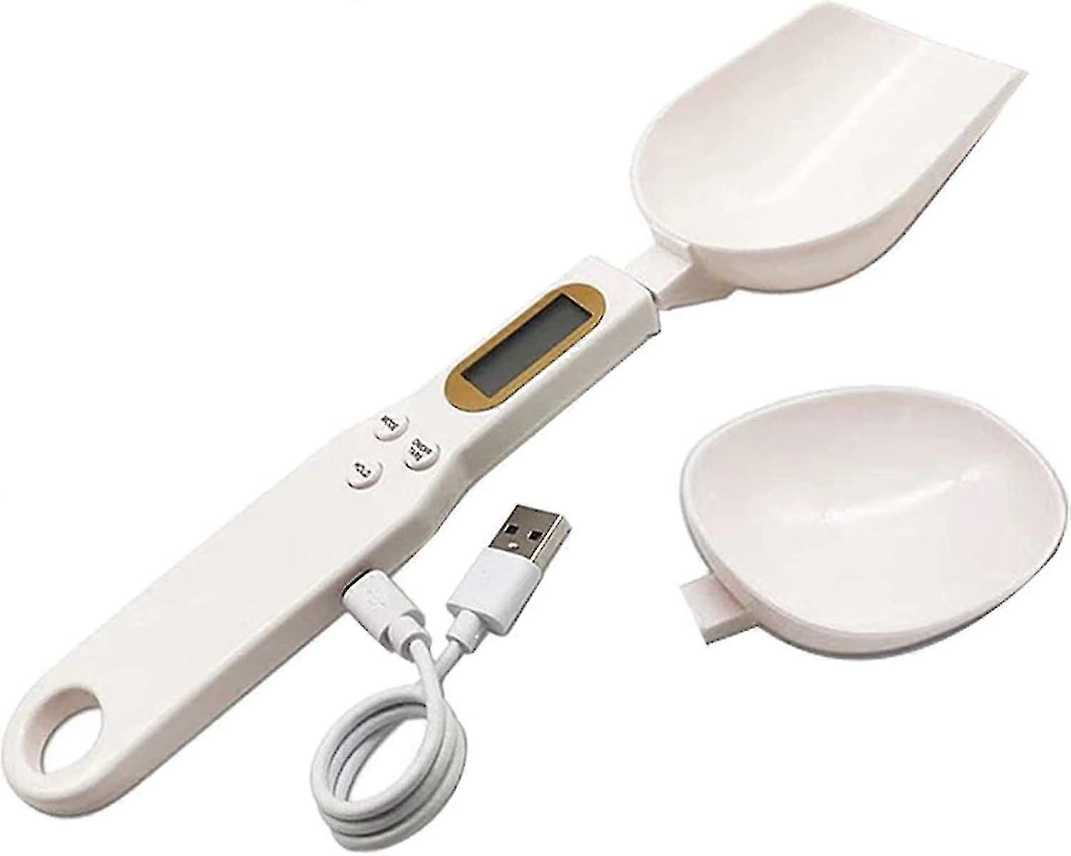 New Electronic Measuring Spoon Scale, 500g/0.1g Lcd Display Digital Kitchen Food Electronic Weighted Spo