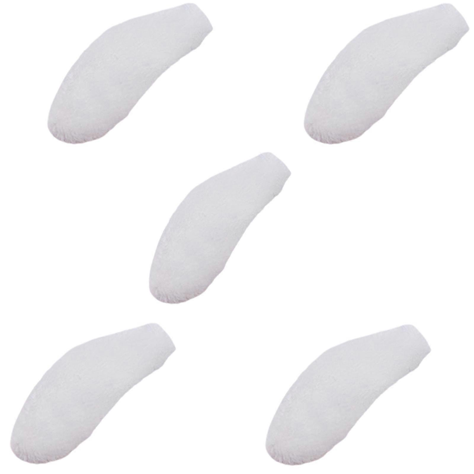 Handmade Hair Clip Plush Dog Ear Appliques DIY Headband Decors Jewelry Making Supply Clothing Garments Crafting Ornaments  White